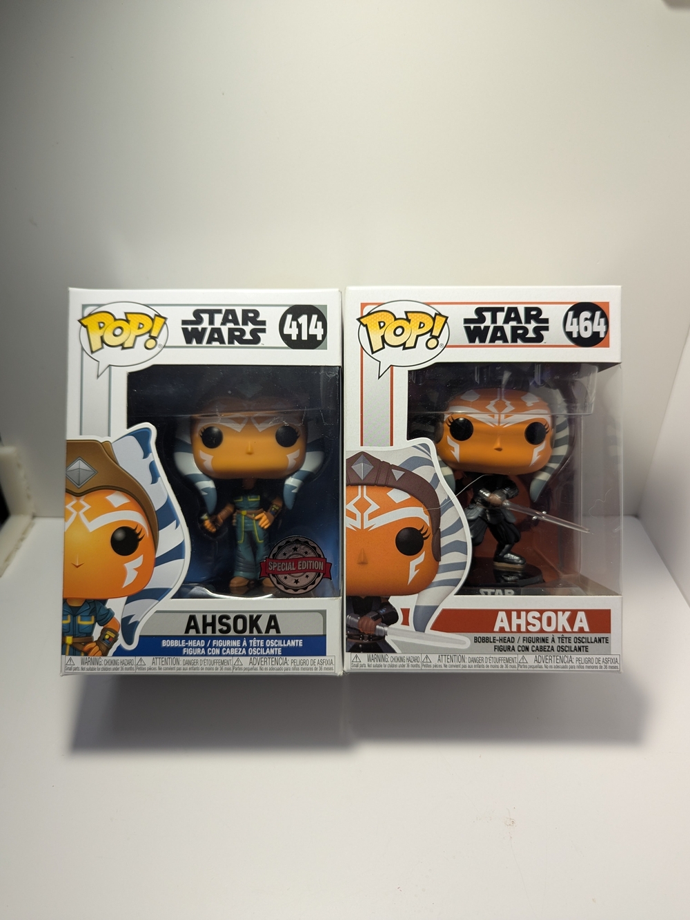 Funko Star Wars Ahsoka #414 & #464